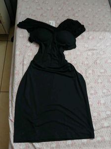 Chic Black Corset Dress