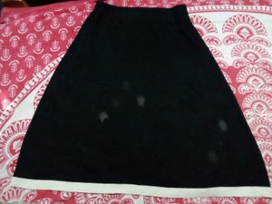 Black &amp; White Casual Skirt