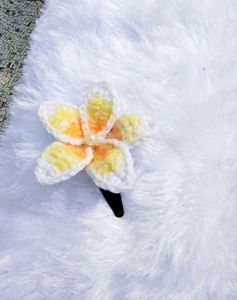 Crochet Flower Hair Clip 🌸💖💫✨
