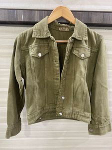 Black Frill Neck Top jacket