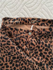 Y2K Animal Print Trousers