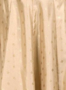 Flared Foil Print Ethnic Skirt
