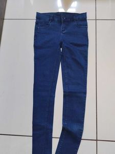 Dark Blue Denim Jeans