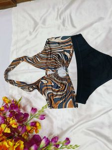 🇭🇲💗💫 Tiger Print Bikini Set