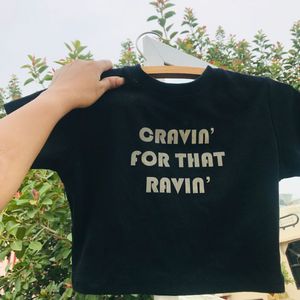 Black Graphic Tee