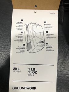 Brand New The North Face Backpack Groundwork