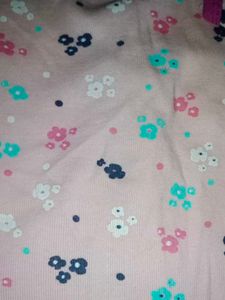 Cute Floral Baby Top