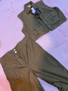 Khaki Coordinate Set