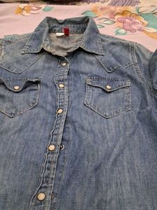 Denim Western Shirt