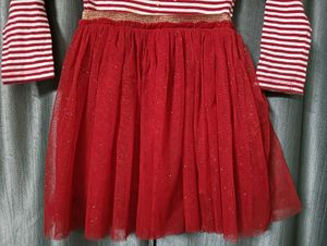 Adorable Girls Christmas Reindeer Dress ❤️