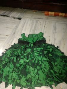Green Leafy Dress