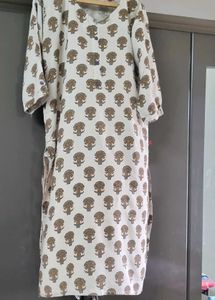 Printed Cotton Kurta