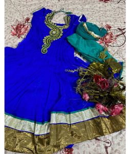 Anarkali Elegant Party Suit Set 3 Peice