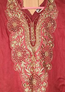 Embroidered Kurta