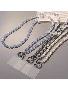 Crystal Beaded Sling With Phone Lanyard Patch