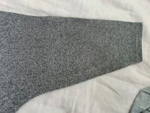 OVER SIZED GREY TOP