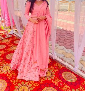 Pink Lehenga Choli Set