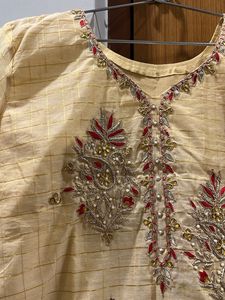 Elegant Embroidered Kurta