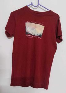 Maroon Tshirt For Kids