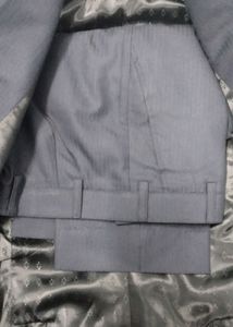 Black Colour Blue shade Coat Pant Suit