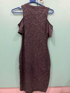Cold Shoulder Bodycon Dress