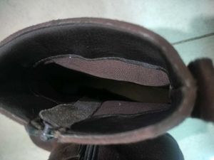 Brown Wedge Ankle Boots