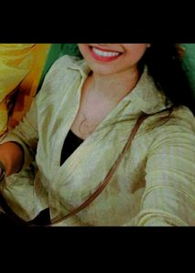 Yellow Cotton Fancy Shirt