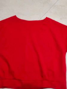 Red Crop Top