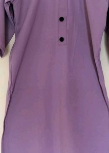 Lavender Popcorn Kurta