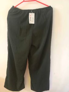 Corset Style High Waist Trouser In Black