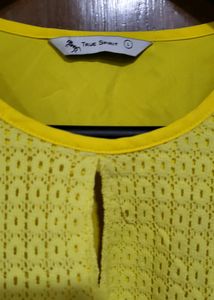 Yellow Cute Top