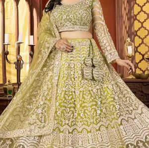 🟡Heavy Designer yellow Lehenga 🟡