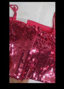 H&amp;M Sequin Cami Top