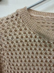 Beige Knit Sweater