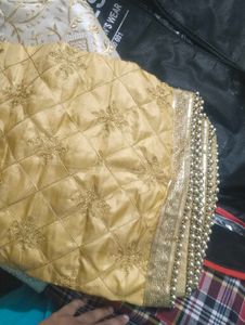 Gold Embellished Blouse