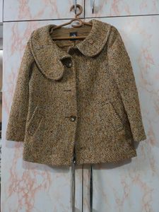Brown Tweed Coat