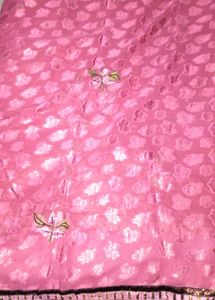 beautiful pink saree 🌺💖make offer✨