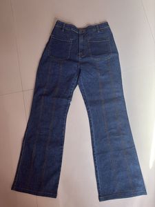 Vintage Flare Jeans with Front Pockets