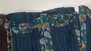GEORGETTE FABRIC STTICHED WITH CREPE LINNINGALINE
