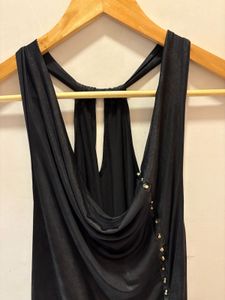 Black Sleeveless Tank Top