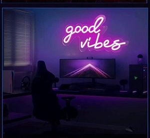 neon sign - Good vibes