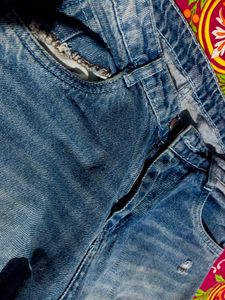 Light Wash Denim Jeans