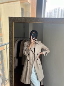 LIST TAN Beige Trench Coat