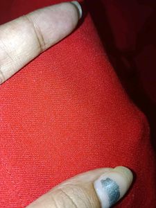 Red A-Line Sleeveless Dress