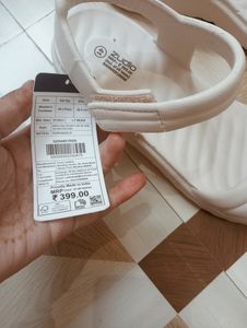 Zudio Biege Platform Sandles