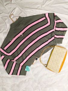 🥀Striped Oversizex Knit Sweater🥀✨