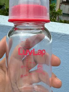 Baby Glass Feeding Bottle (125ml)