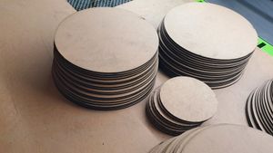 6x6=6 Pic Inch Mdf Bord Wall Design Sheet #frem
