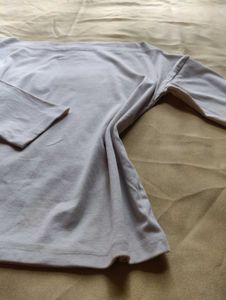 White off shoulder top