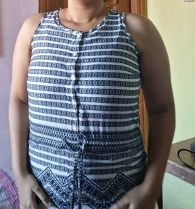 Striped Sleeveless Tank Top